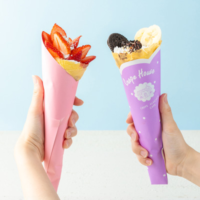 クレープ・ポップコーン