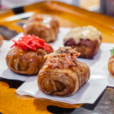 おにぎり(焼きおにぎり・肉巻きおにぎり)