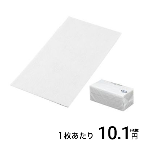 カウンタークロス (WHITE) 薄手 ポリ包装Eタイプ 100入