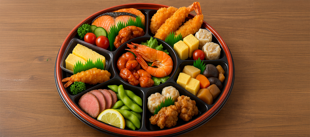 惣菜・オードブルのバラン使用例