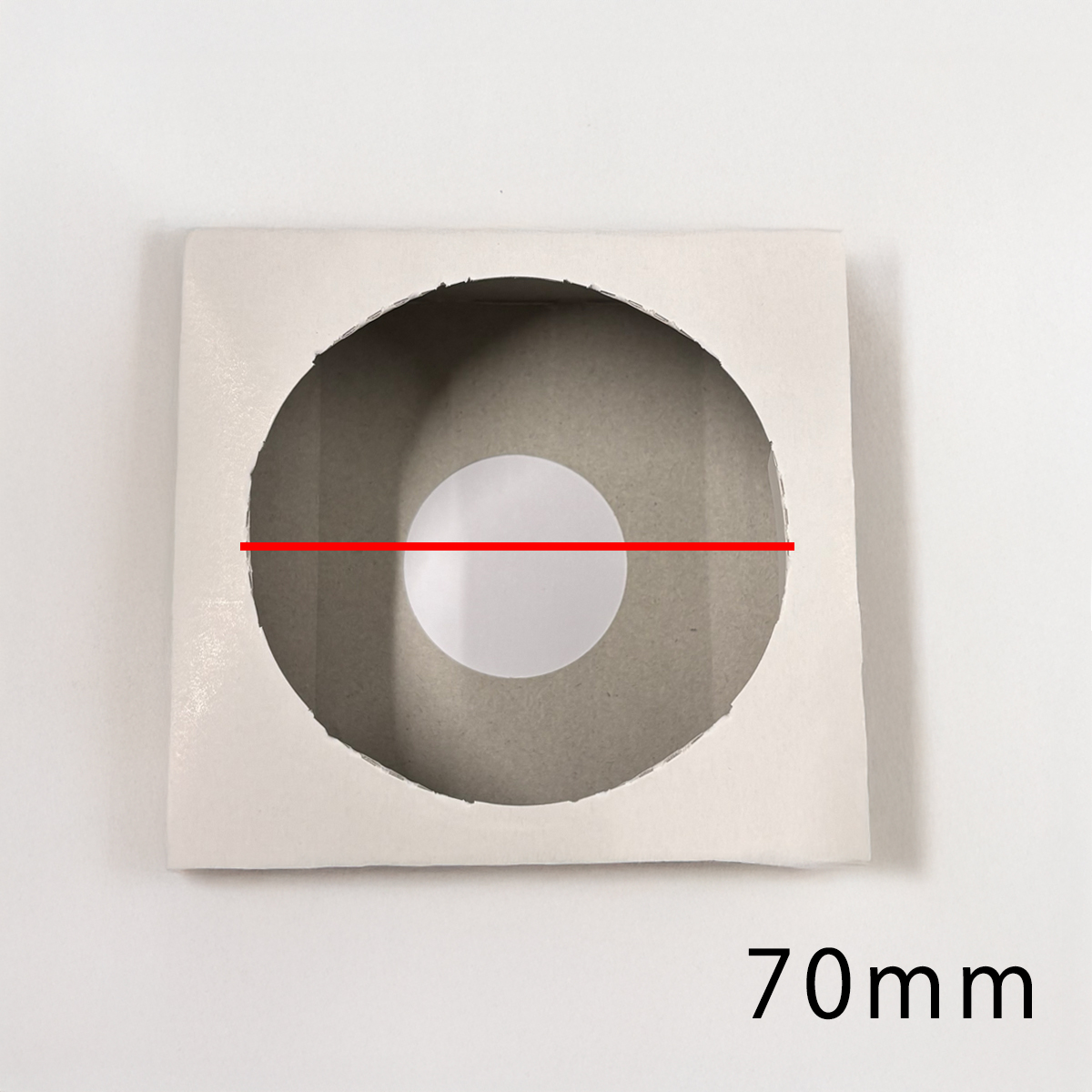 ツメを折った状態のカップホルダー