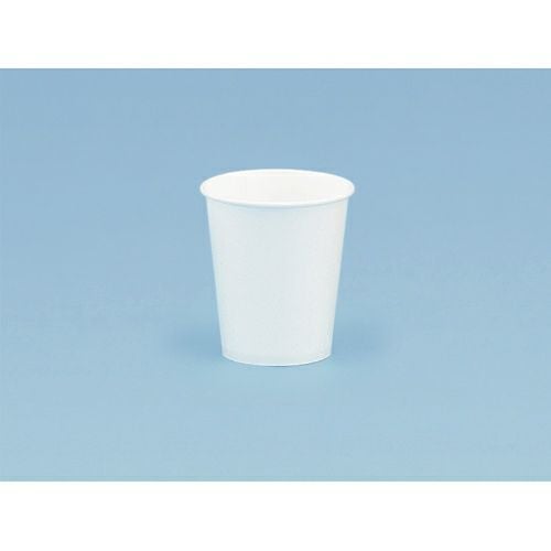 7オンス　紙コップ・紙カップ(白)　【188855B】