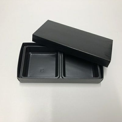 KC長手懐石黒木目2セット