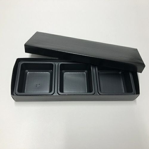 KC長手懐石黒木目3セット | 食品包材｜食材の通販ならカイコム
