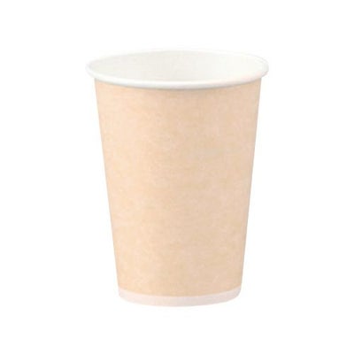 9オンス紙コールドカップ (クラフト調)紙コップ 紙カップ