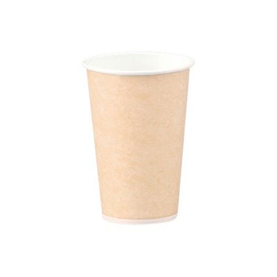 16オンス紙コールドカップ(クラフト調)