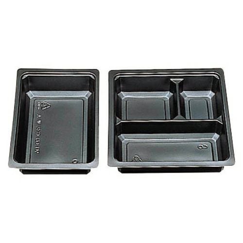 中仕切90-60C-2W(黒) エフピコチューパ