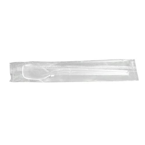 デザートスプーン(透明) 袋入 6000入 【185509】 | 食品包材｜食材の