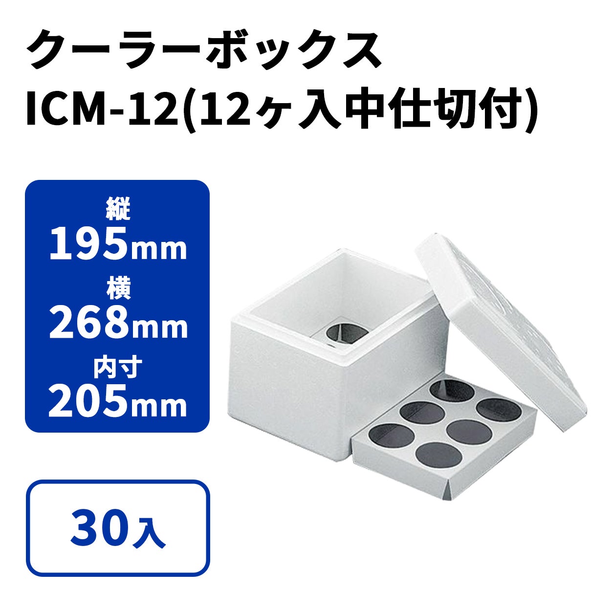 ICM-12(12ヶ入中仕切付)