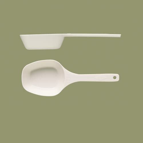 バイオマス25%メジャースプーン30g 白 バラ計量スプーン 2500入