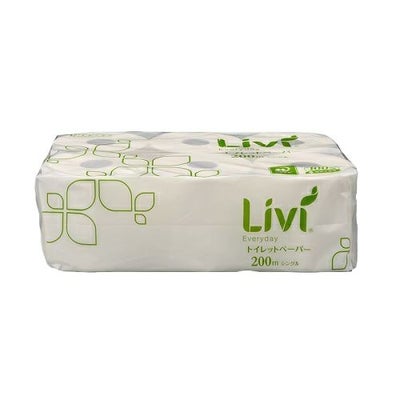 リビィGLトイレットペーパー200ｍ6R(シングル)