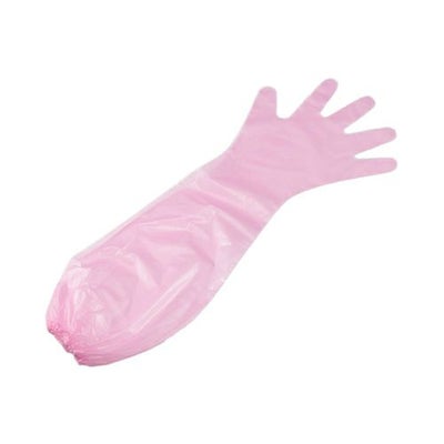 N360 ポリ手袋ロング PINK