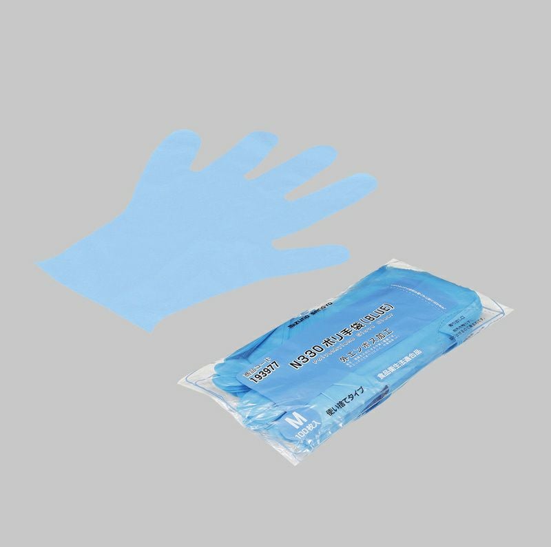 欠品中 入荷予定】N410 ニトリル手袋 粉無 BLUE S 100入 | 食品包材