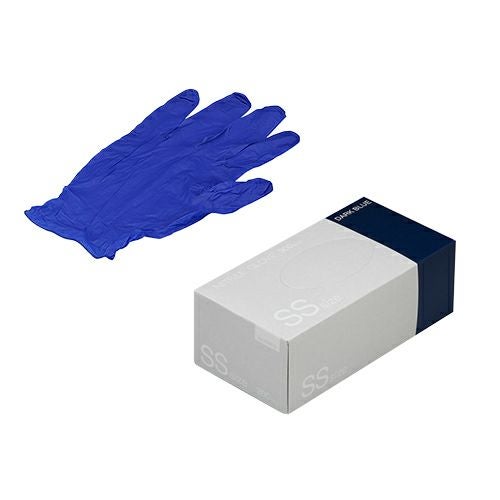 N440 ニトリル手袋 粉無 BLUE (S) 1箱（2900枚入） N415 ニトリル手袋 粉無 DARK BLUE (SS) 3000入 | 食品包材｜食材の
