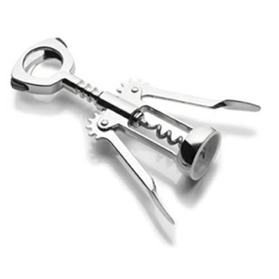 ウイングコルクスクリュー フォイルカッター付 クローム