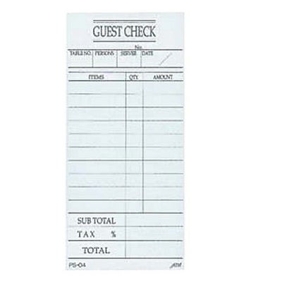 えいむ お会計伝票 PS-04単式 英字(10冊入)