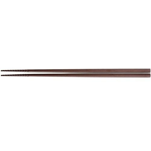 GM-4057 ﾄﾙﾈｰﾄﾞ取り箸 30cm 茶