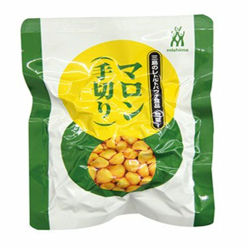 季節商材の為休売】⑧三島食品)マロン(手切り)200g(約60粒入 季節商材の為休売】⑧三島食品)マロン(手切り)200g(約60粒入