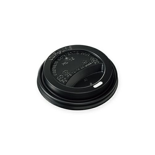紙コップフタ（プラスチック） 90リッドPS 黒 1000入