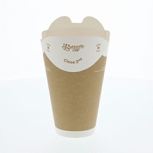 HEIKO バタフライカップ 12オンス ホット シングル クラフト 800入