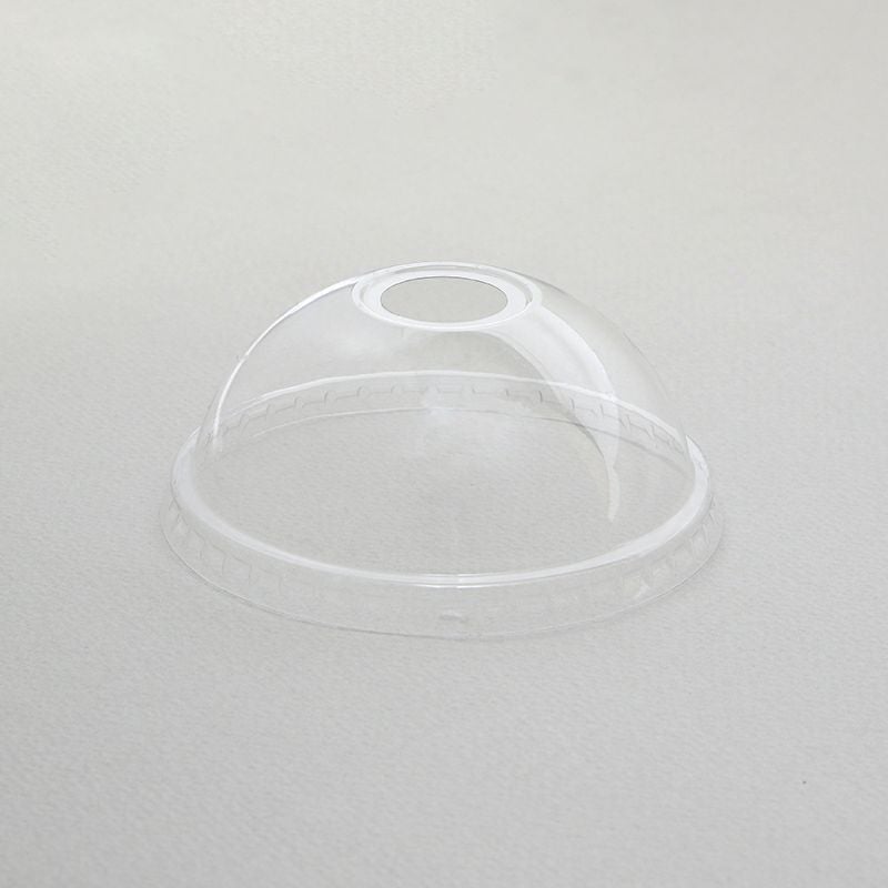 HEIKO 透明カップ A-PET ドーム蓋 口径85mm用 C穴付 透明 1000入