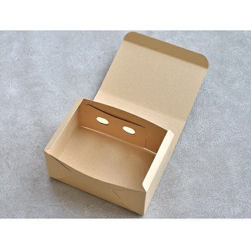 【まとめ買い】ケーキ箱 ミニショート折 No6 500枚 cotta cotta ケーキ箱 クラフトショートNC No.6 25入 | 食品包材｜食材の通販