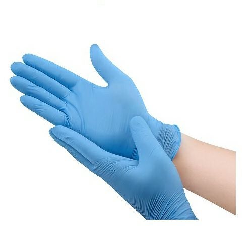 欠品中 入荷未定】N480 ニトリル手袋 粉無 BLUE S 100入 | 食品包材