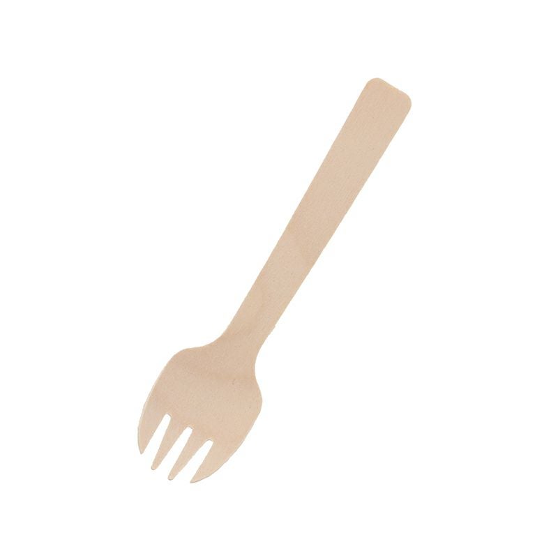 HEIKO 木製フォークスプーン 105mm バラ 5000本