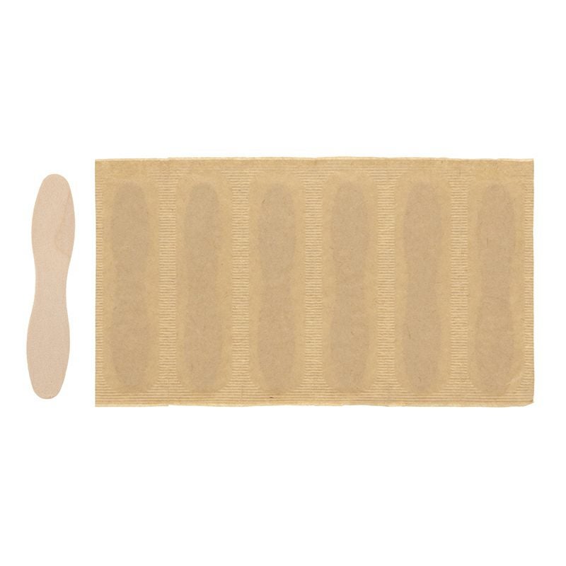 HEIKO 木製アイスヘラ スプーン 75mm 未晒紙完封 6連 9000本