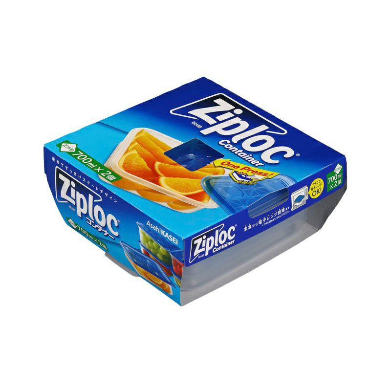ジップロックコンテナー 正方形700ml 24入 | 食品包材｜食材の通販なら