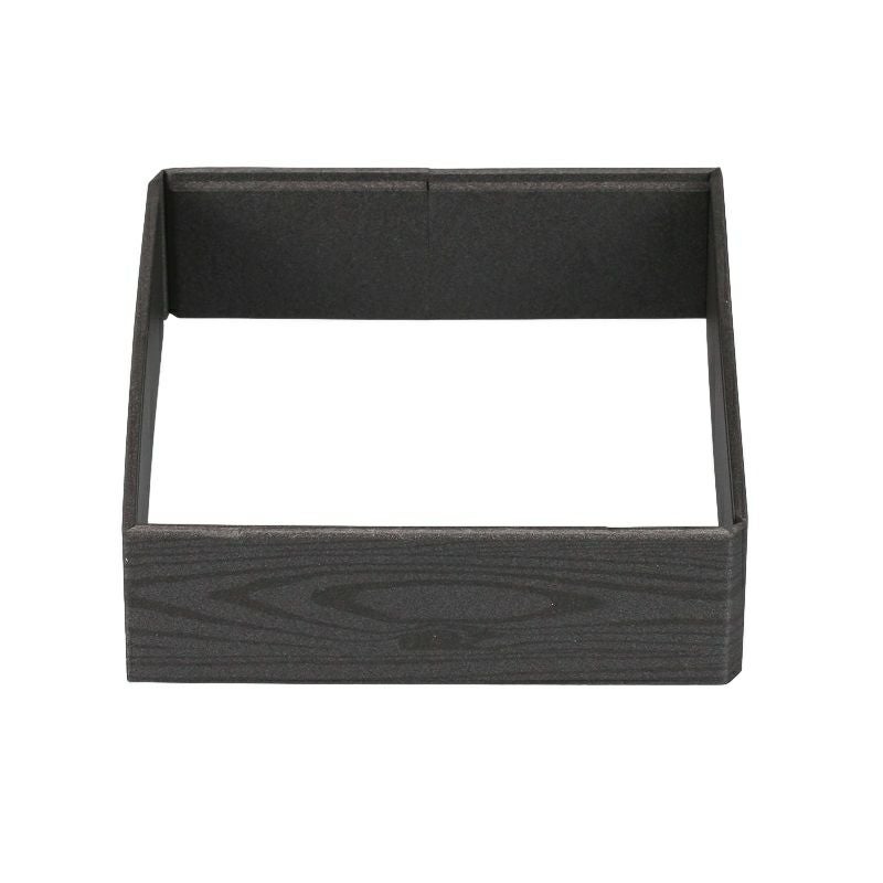 ワン折重90×60(50)黒焼杉縁 (1P25) 200入 | 食品包材｜食材の通販なら
