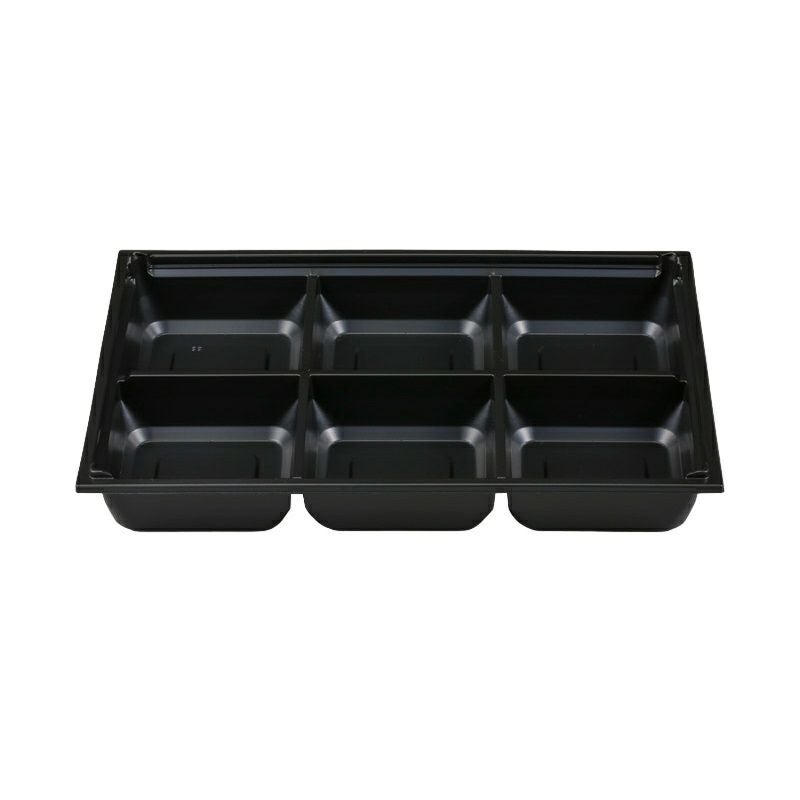 ワン折重90×60J-6 黒底(1P25) 200入 | 食品包材｜食材の通販ならカイコム