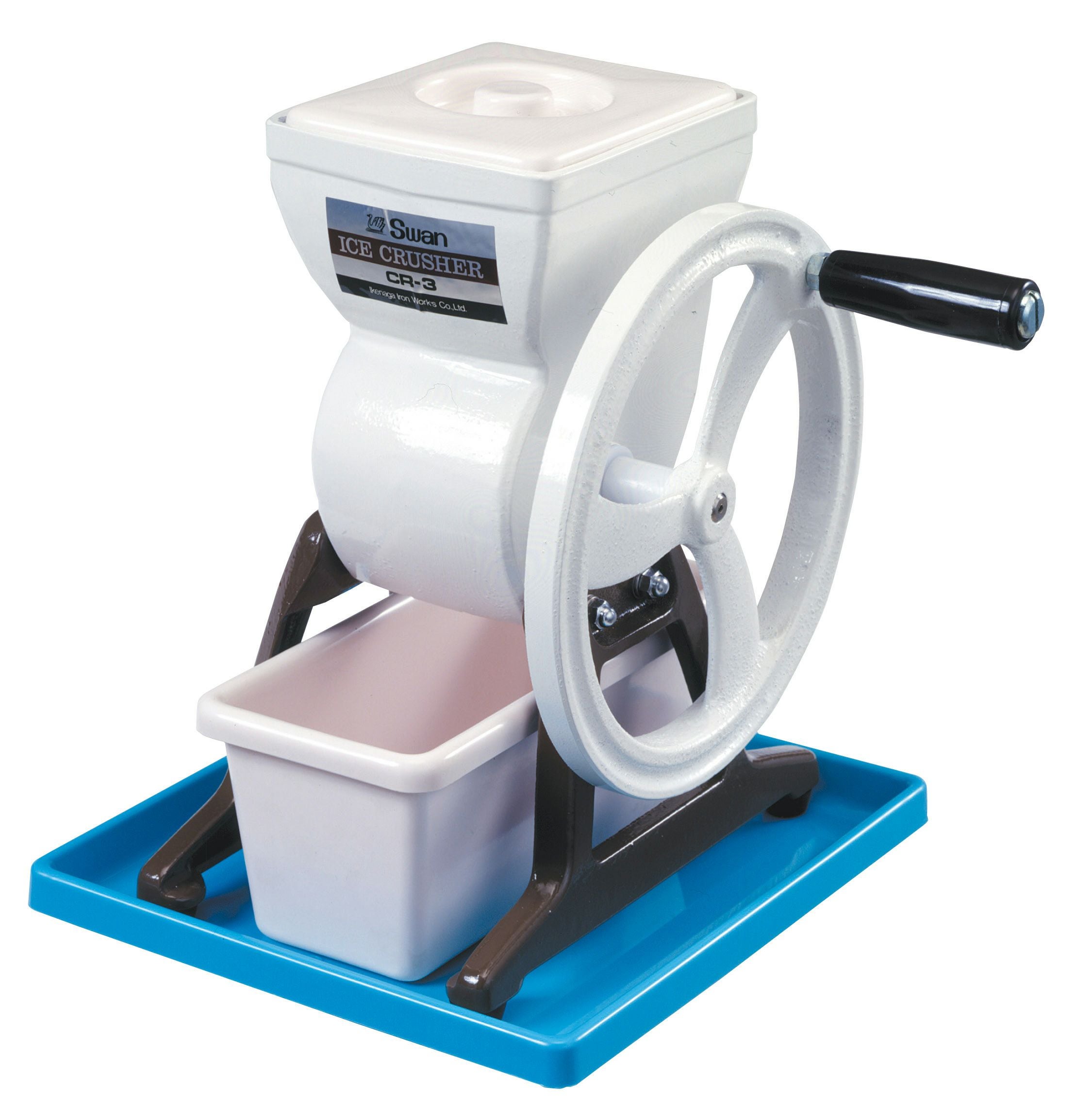 終売]スワン ミニ 手動式 氷削機 ちいさな南極DX SI－5A | 食品包材