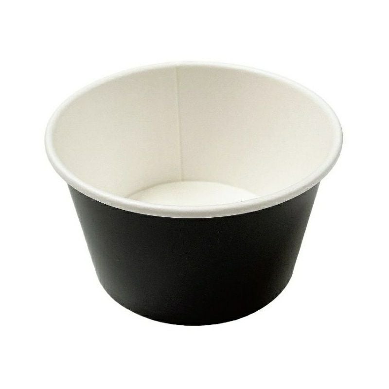 嵌合フタ別売り】アイスカップ PI-119 ブラック 2000入②