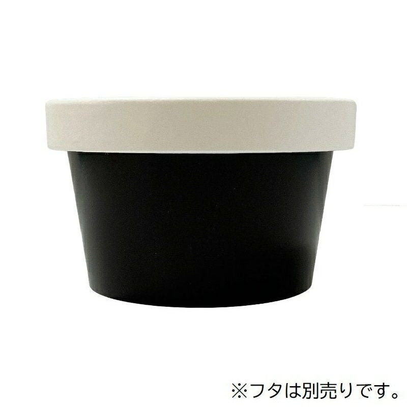 嵌合フタ別売り)東罐興業 アイスカップ PI-119 ブラック 2000入 | 食品