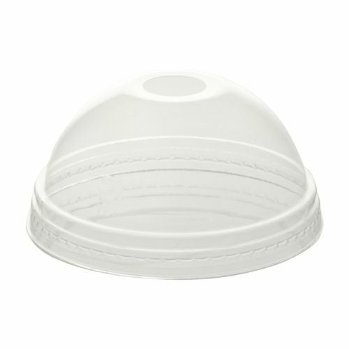 プラスチックカップ PETカップ用蓋 TAPS92D ドーム蓋ストロー穴あり