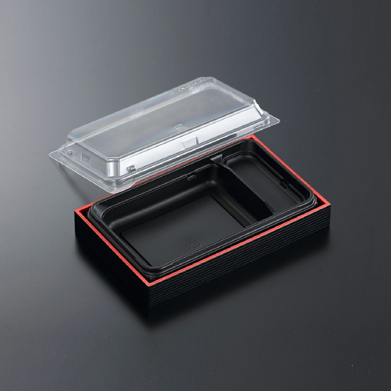 中央化学CWAT 20-12S 黒-E赤黒(ボ)本体・蓋セット 300入