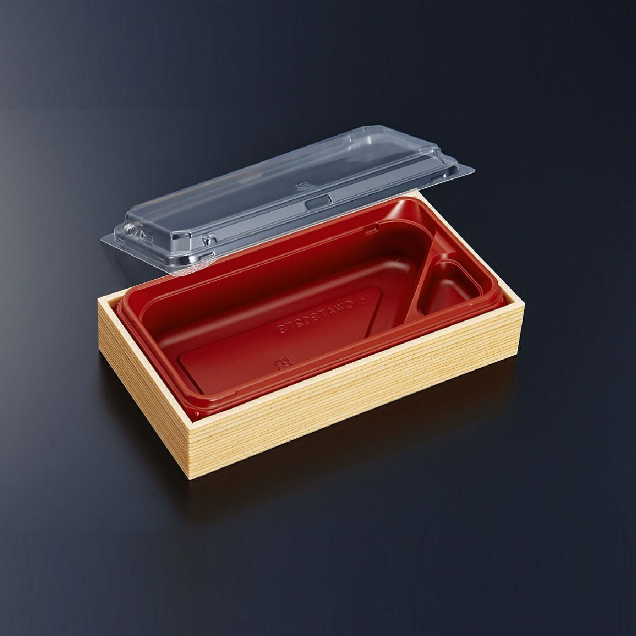 中央化学CWAT 302TS 赤-赤杉(ボ)本体・蓋セット 240入