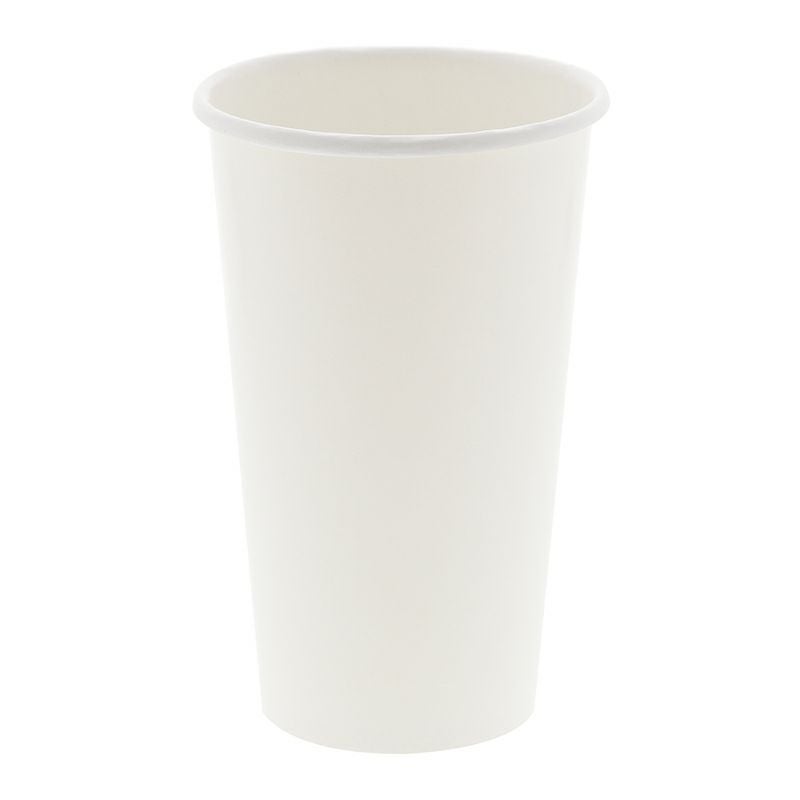 HEIKO 紙コップ(ペーパーカップ) アイス・ホット兼用 18オンス 口径90mm ホワイト 1000個