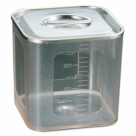 UK 18-8 キッチンポット 目盛付 21cm 手付 | 食品包材｜食材の通販なら
