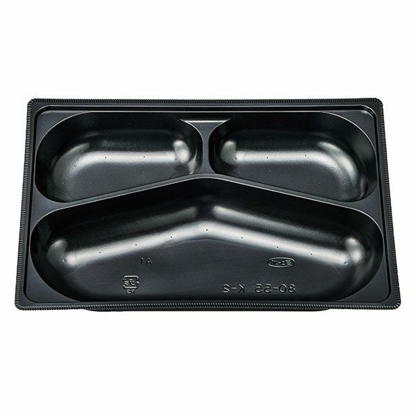 MSD中仕切 80-55 黒 ※外箱別売り 300入 | 食品包材｜食材の通販なら