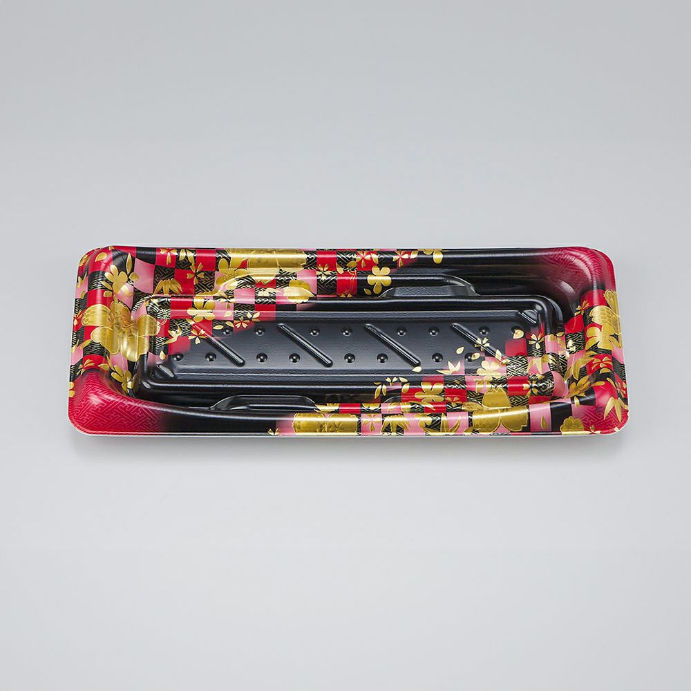 SFうま皿15 花雅黒赤本体 1200入