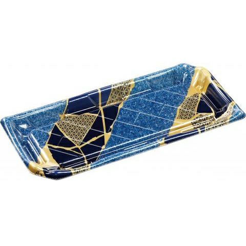 しおり2－7金継ぎ紺 600入 | 食品包材｜食材の通販ならカイコム