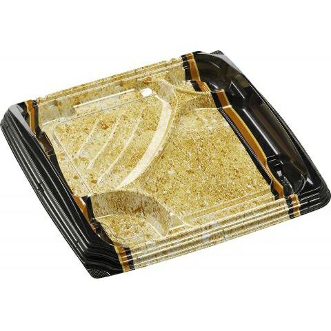 MSD竹皿膳22－22－1 砂岩金 400入 | 食品包材｜食材の通販なら