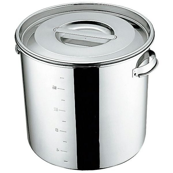 UK 18-8 キッチンポット 目盛付 21cm 手付 | 食品包材｜食材の通販なら