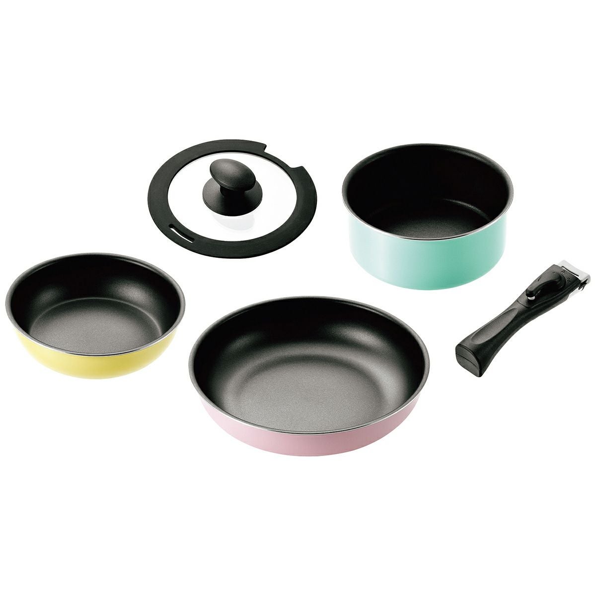 ハンドル着脱式鍋