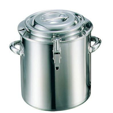 EBM 18-8 湯煎鍋 30cm 20L(湯煎鍋・内鍋・蓋3点セット) | 食品包材
