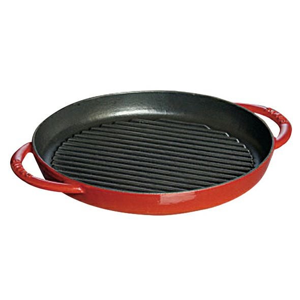 ストウブ 両手フライパン ラウンド 26cm チェリー 40511-727 | 食品包