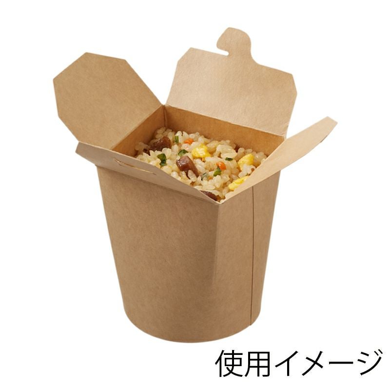 HEIKO フードボックス 未晒ヌードルカップ 32オンス 500入 | 食品包材