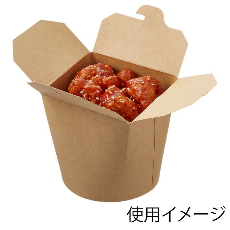 HEIKO フードボックス 未晒ヌードルカップ 32オンス 500入 | 食品包材